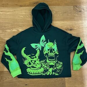 NFINITY Dark Green Hoodie